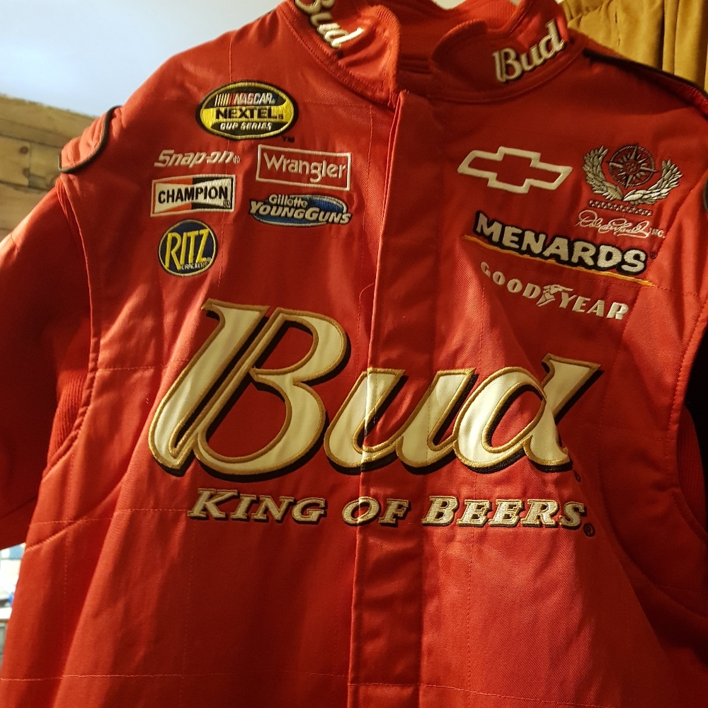 Dale Earnhardt  Nascar Fire Jacket Chase Authentic